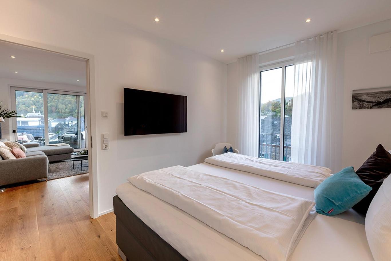 Apartmán Neu Moselroyal Luxus 2-4 Pers Design Klima Traben-Trarbach Exteriér fotografie